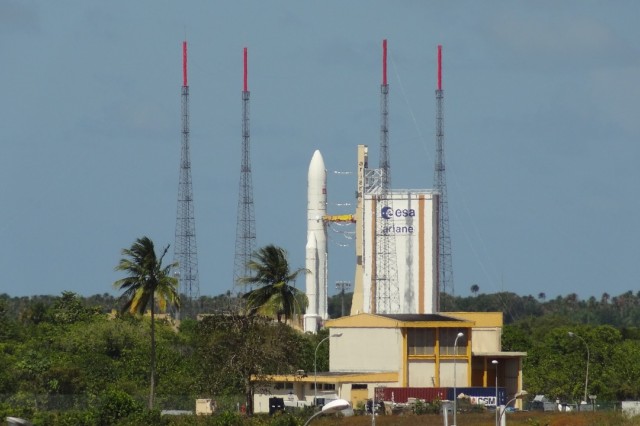 Launch pad for the Ariane 6 for Europe’s Spaceport in Kourou, French Guiana